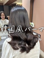 アミー 銀座(Ammy)&nbsp;コテ巻き風パーマ#なみまきパーマ#韓国風パーマ#ボブパーマ