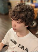 スパイラルパーマヘアー