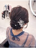 ブライダルスタイル【クランソア】ヘアセット/ヘアメ/心斎橋