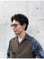 ショートピンパーマ