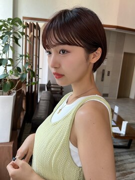 アンバー 池袋(amber) ハンサムショート/オリーブベージュ/ウェットヘア[池袋駅]