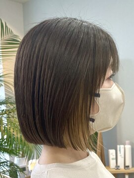 サイイン(saiin) インナーカラーボブ