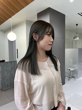 ローレンアオ(LOREN AO) 前髪/アンブレラカラー/こなれミディ/イメチェン/ウェーブパーマ