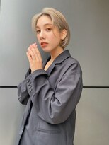 トルネード(TORNADO)&nbsp;海外ヘア カーテンバング ベージュボブ フェイスレイヤー t1125