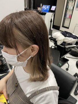 ヘアーデザイン ジェルム(Hair Design germe) インナーベージュ #しのだスペシャル