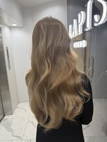 ラピス 渋谷本店(Lapis) ミルクティーベージュ/ブリーチなし/イメチェン