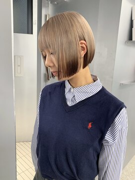 ペレ アネックス 大阪梅田茶屋町店(PELE ANNEX) くびれヘア/アプリコットオレンジ/ハイライトカラー/梅田