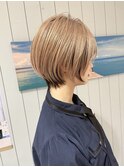 ショートカット+アンブレラカラー