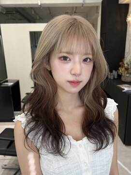 アドネ プライム(adne prime) パールベージュ/エンドカラー/ルーツカラー/ヘーゼルグレージュ