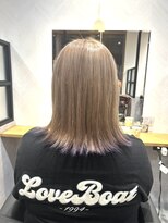 ナチュラル 東川口店(Natural) プラチナベージュ/デザインカラーバイオレット