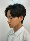メンズカット/メンズパーマ/毛流れパーマ/眉毛