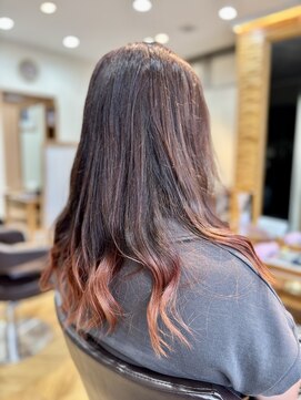 エリーザ 川越駅前店(Elisa) カット&白髪ぼかし&裾カラー