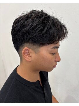 ジャミン 長嶺店(Jammin.) 刈り上げセンターパートフェザーパーマ