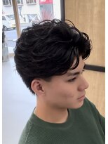 メンズギフト(men's GIFT)&nbsp;ラルフカールフェザーパーマツーブロック刈り上げ