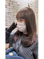 ザ カラー ラボ(THE COLOR LABO)&nbsp;レイヤーカット　アディクシーカラー　透明感　ラベンダー