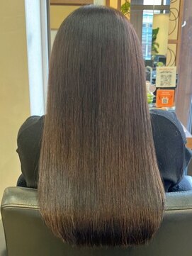 【110.カラー×髪質改善】縮毛矯正・白髪染め・ショートカット♪