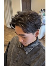 ディアバースデー(Dear Birthday)&nbsp;フェザーパーマフェザーショート/センターパート