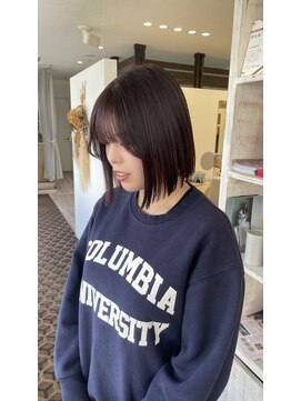 マヤ 昭和店(MYA) ぱつっとボブ