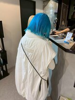 ペレ 原宿(PELE)&nbsp;ダブルカラー/ケアブリーチ/羽エクステ/原宿