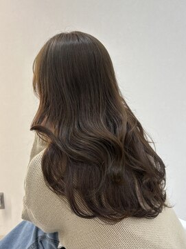 イオエ 表参道(ioe) 黒髪/オリーブグレー/小顔/ココアベージュ/髪質改善/縮毛矯正