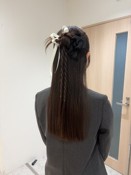 ロンドブルーム 天神大名店(Lond Bloom) ブリーチなしカラー/ヘアアレンジ/ヘアセット/福岡/10代20代30代