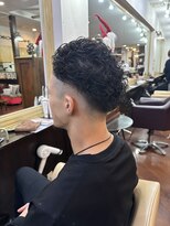 シャンプーボーイアネックス(SHAMPOO BOY Annex) プードルパーマ メンズショート 佐世保