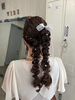 バイブアンドアネックス(VIBE & ANNEX)&nbsp;【★AOI★】結婚式お呼ばれヘア/編み下ろし/横浜/石川町