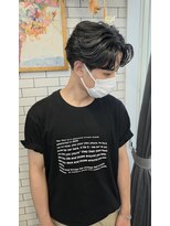 リール(THE RIRE.) *THERIRE. メンズショート×ニュアンスパーマ*