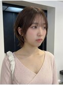 ♪韓国レイヤー/レイヤーカット/くびれレイヤ/顔まわりレイヤー