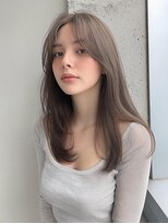 レア 銀座(Le'a)&nbsp;レイヤーカットハイレイヤー顔周りカット韓国風レイヤー髪質改善