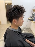 アクティブショート/スパイキーショート/ピンパーマ/フェード
