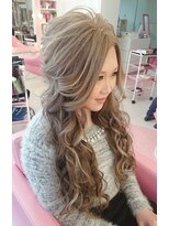 ラチャウ(La.Ciau)&nbsp;ブリーチ＆カラー＆エクステ45本＆ヘアセット