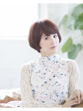 アクロス ヘアー デザイン 蒲田東口(across hairdesign) 大人可愛いショート(蒲田東口店)