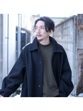 ザ ドッツ(THE DOTS) 黒髪パーマボブ