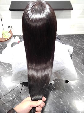 エイモアヘアサロン(A more hair salon) 【縮毛矯正】+【ダメージ補修トリートメント】