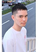 クロップスタイル/フェード/刈り上げ/セミウェット