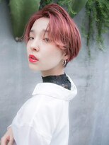 ルティア(Lutia) チェリーピンク 小顔ヘア 似合わせカット☆
