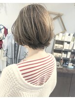 ヘアーアンドアトリエ マール(Hair&Atelier Marl)&nbsp;【Marl】細かいハイライト入りのフォギーベージュカラー♪