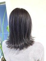 ロンド 表参道店(Lond)&nbsp;くびれセミディ～グレーアッシュカラー