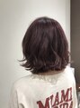 ヘアー メイク ネイル グラム ザ ビューティー(HAIR MAKE NAIL GLAM THE BEAUTY) ピンク