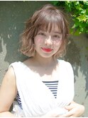 ゆるふわパーマスタイル