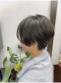 生えぐせ収まる■ハンサムショート