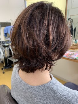 おしゃれ泥棒 亀山店 ふんわりパーマ