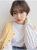 髪質改善ショートレイヤーボブ
