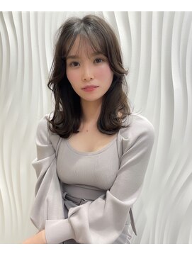 エアー 久留米(AIR) くびれ シルエットカール 弱酸性デジタルパーマ
