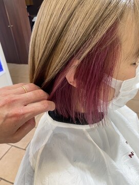 ネオリーブクレア 綱島店(Neolive Krea) 髪質改善/ダブルカラー/インナーカラー/セクションカラー/綱島