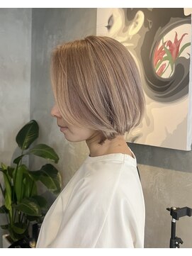 ブルックス ハイライト/ショート/ショートボブ/ボブ/大人ショート/30代/40代