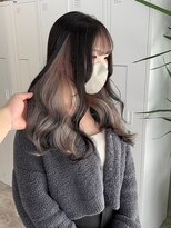 ティント 梅田(Tint)&nbsp;【KENT】グレージュインナーカラー《大阪梅田駅》