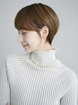 アイティーバイアルバム 北千住店(IT by ALBUM) タイトショート_マチルダボブピンクベージュ_9593