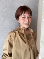 イトシテ&nbsp;オン眉ショート×オレンジカラー【本多身和子】